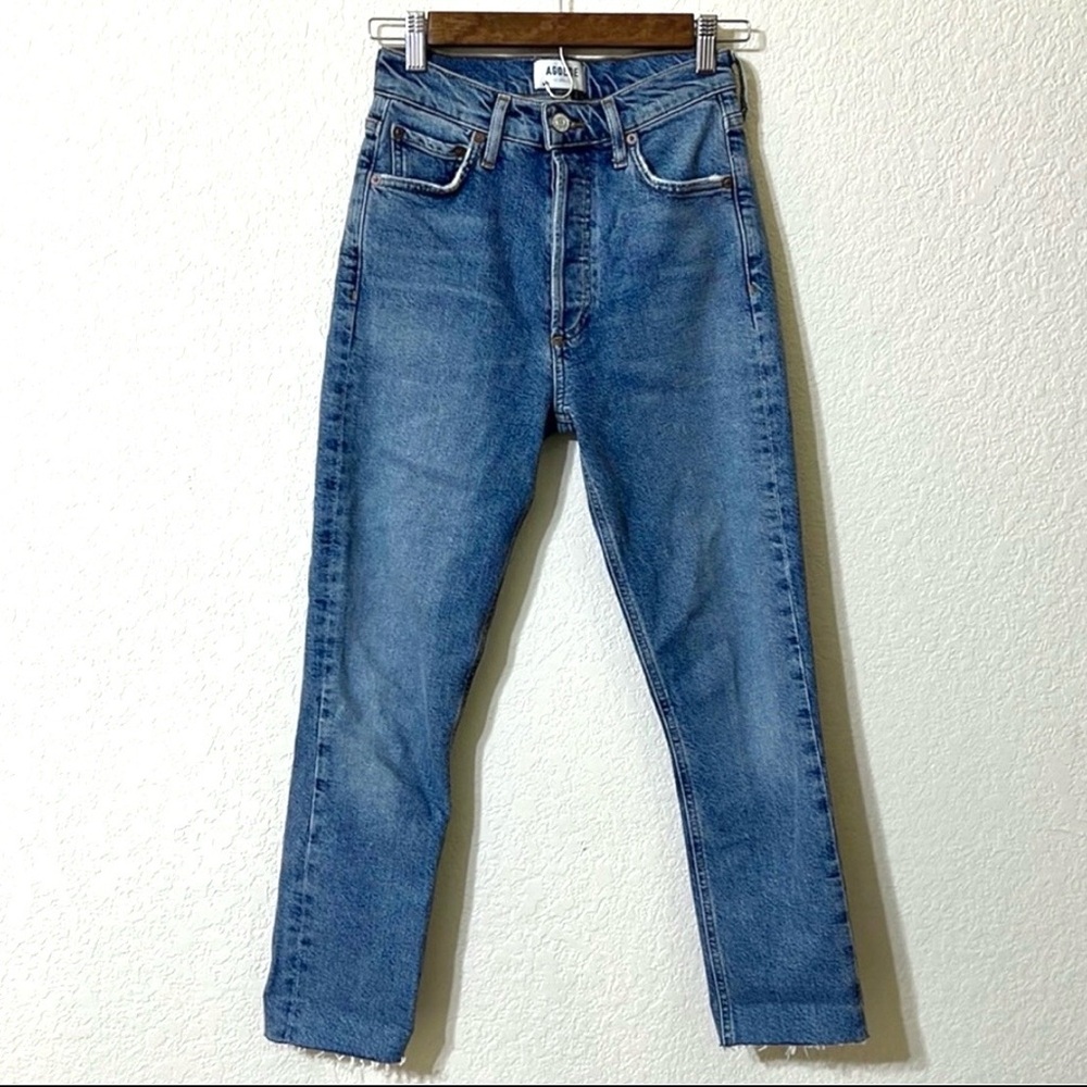 AGOLDE Nico High Rise Jeans NWOT - Picture 2 of 14